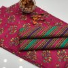 Floral Finesse | Digital Printed Lawn | Hot Pink Color | Libas