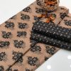 Floral Finesse | Digital Printed Lawn | Chocolate Brown Color | Libas