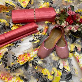 Blossom Breeze | Cotton Silk | Pink Color | Libas